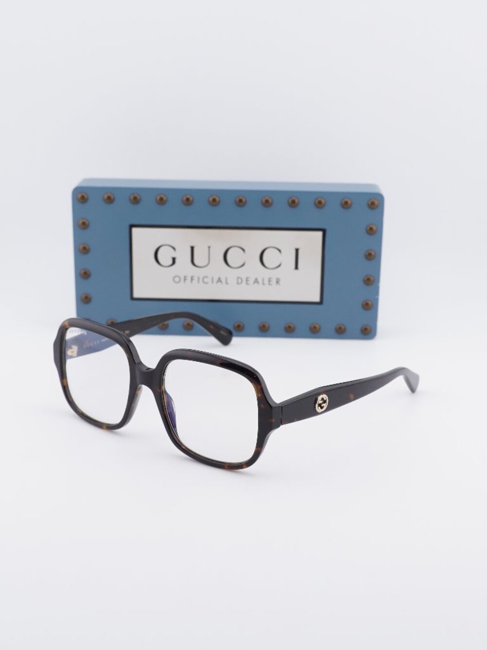 Gucci GG0799S 001 Square Sunglasses - Havana / Photochromic